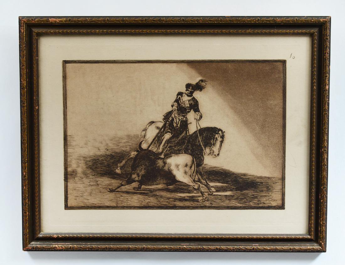 FRANCISCO JOSE DE GOYA y LUCIENTES (Spanish/French. (1 of 2)