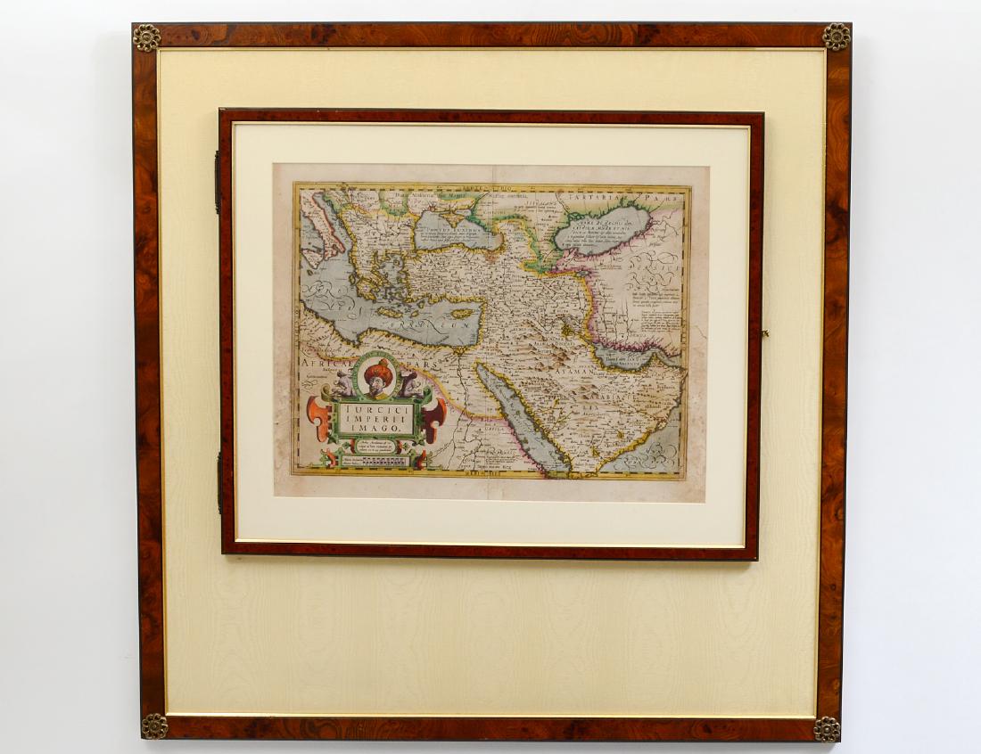 JODOCUS HONDIUS (Dutch. 1563-1612) ANTIQUE MAP OF (1 of 6)