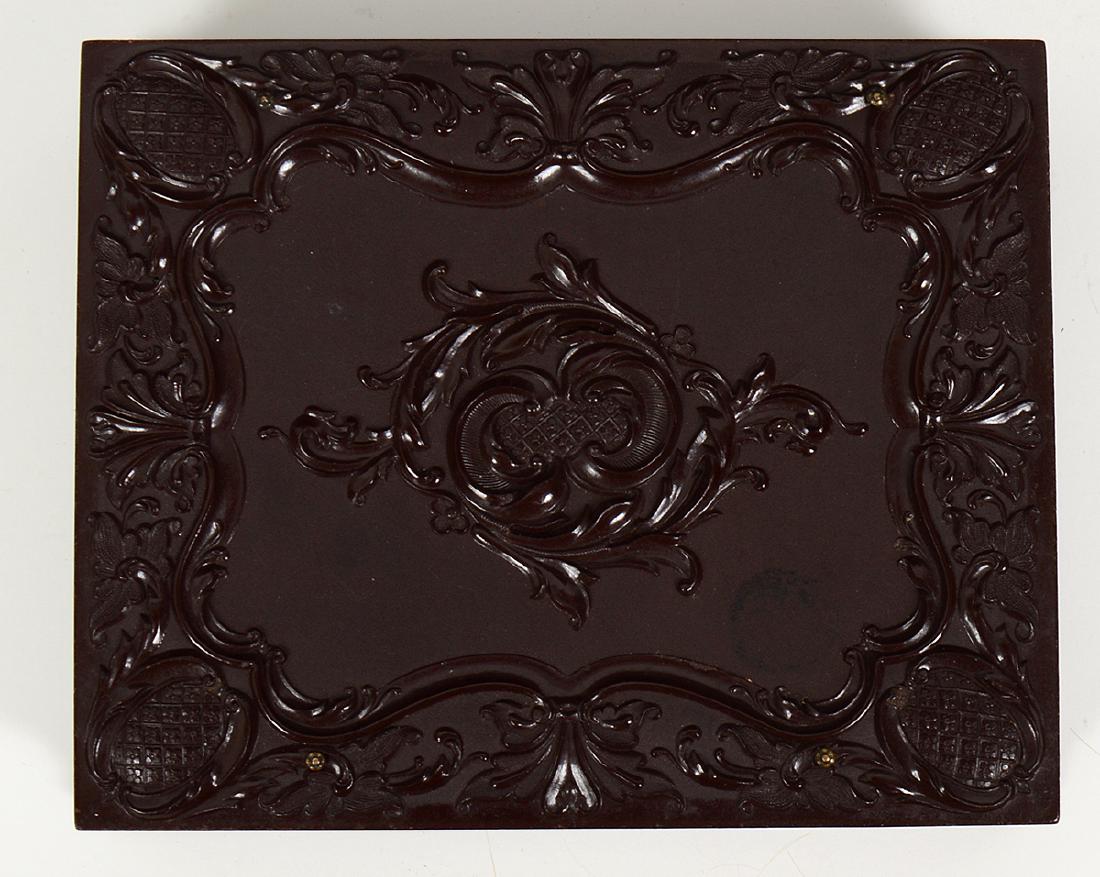 GUTTA PERCHA UNION CASE CONTAINING A HAND-COLORED (1 of 3)