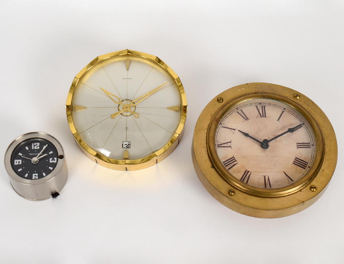 THREE VARIOUS METAL CIRCULAR CLOCKS Jul 24, 2017 AGOPB in FL