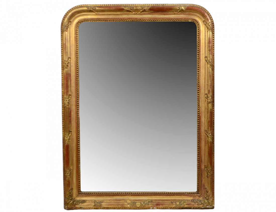 NAPOLEAN III GILTWOOD MIRROR (1 of 1)