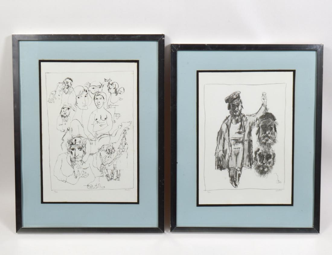 ZERO MOSTEL (American. 1915-1977) (1 of 5)