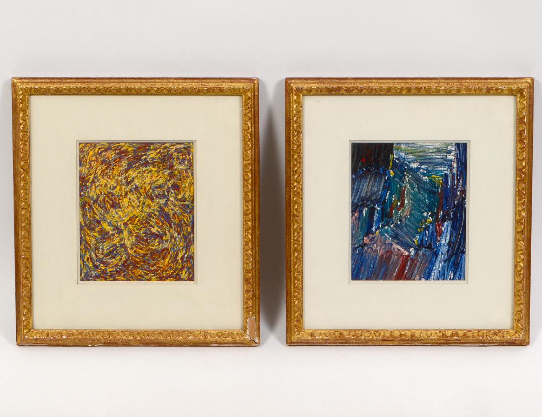 TWO WORKS BY TOM EVANS (20th Century) (1 of 3)