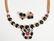 14K GOLD, RUBY, SAPPHIRE & DIAMOND SUITE OF JEWELRY - 3