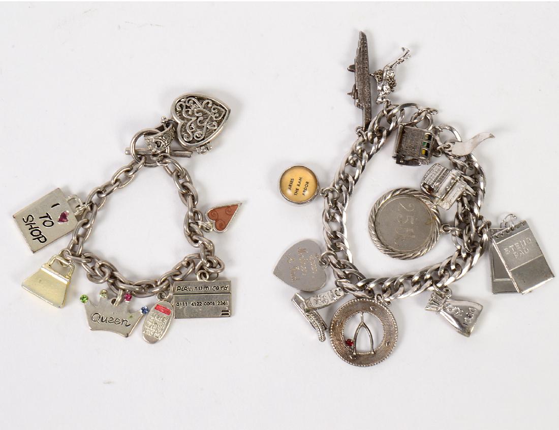 TWO CHARM BRACELETS (1 of 1)