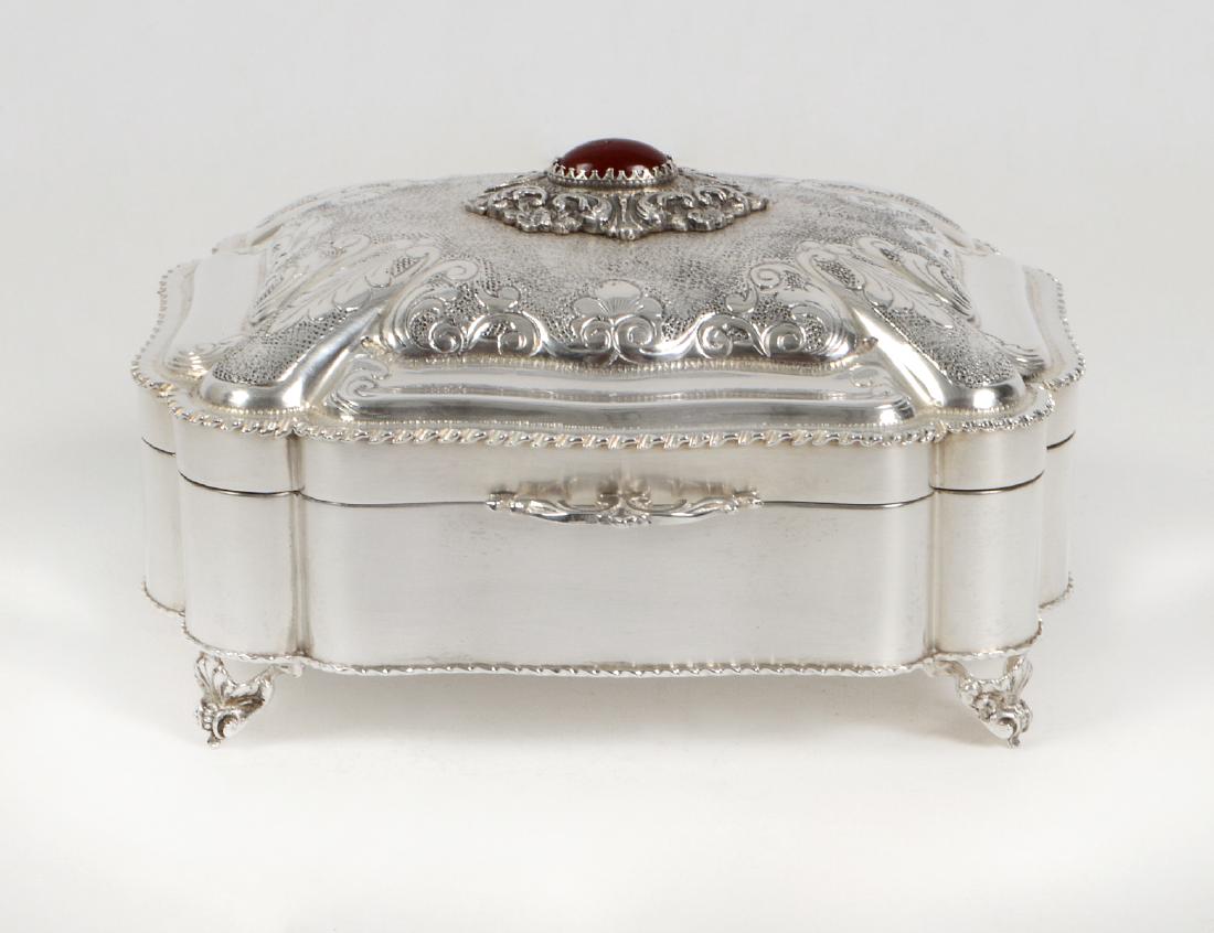 STERLING SILVER COVERED BOX (1 of 3)