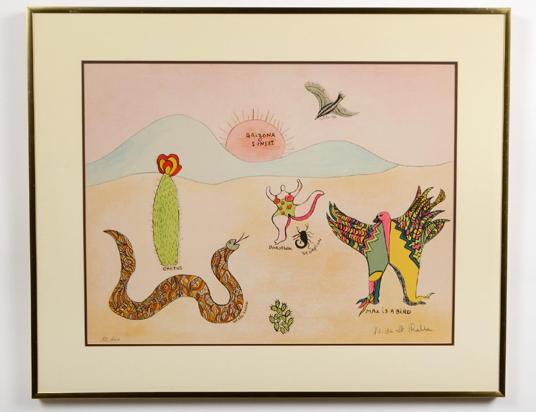 NIKI DE SAINT PHALLE (French. 1930-2002) (1 of 4)