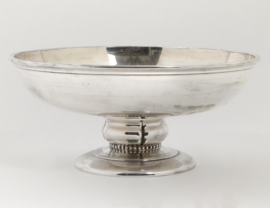 GEORG JENSEN STERLING SILVER CENTERPIECE BOWL (1 of 4)