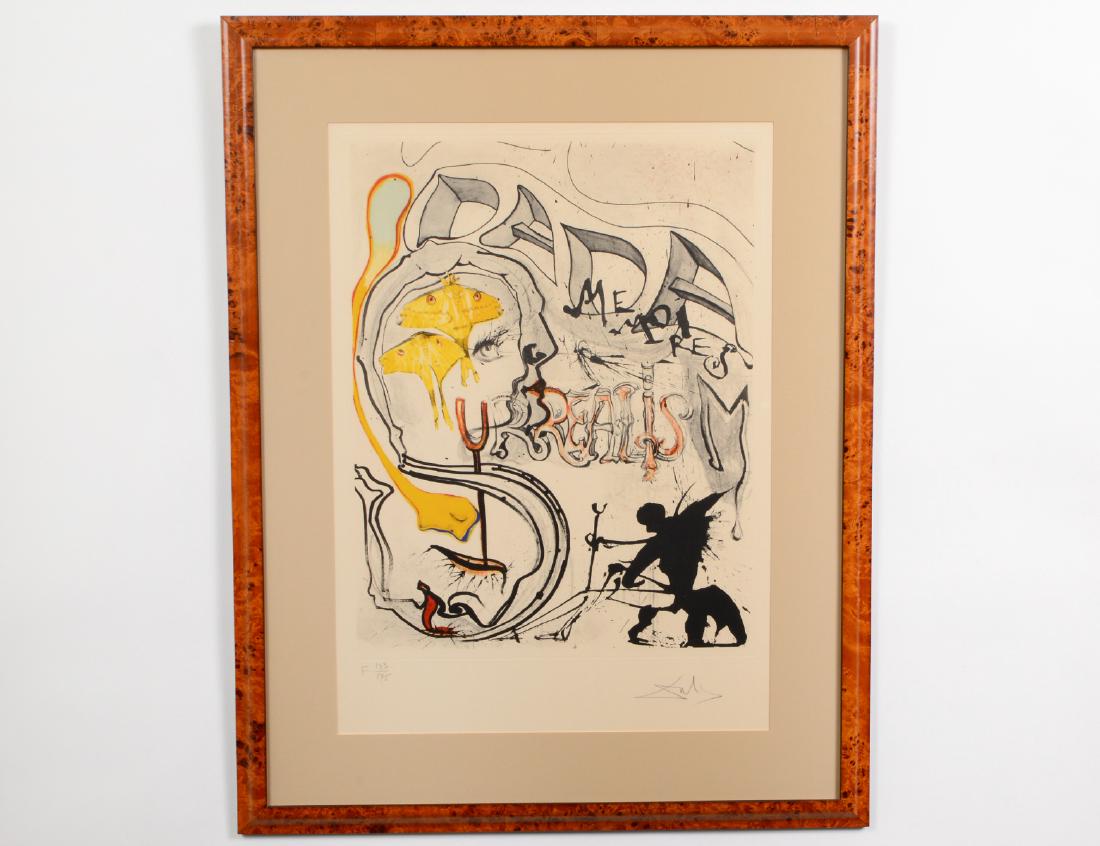 SALVADOR DALI (Spanish. 1904-1989) (1 of 3)