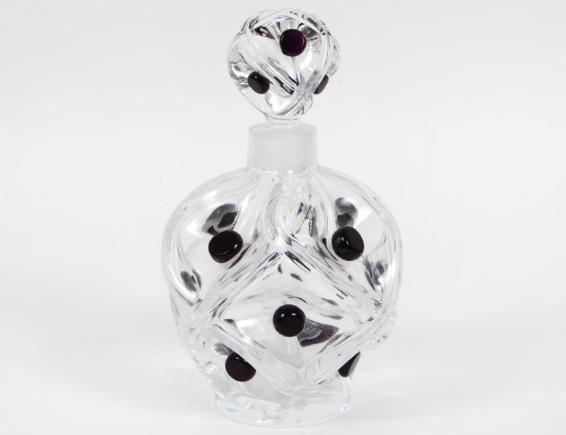 LALIQUE GLASS PERFUME BOTTLE (1 of 3)