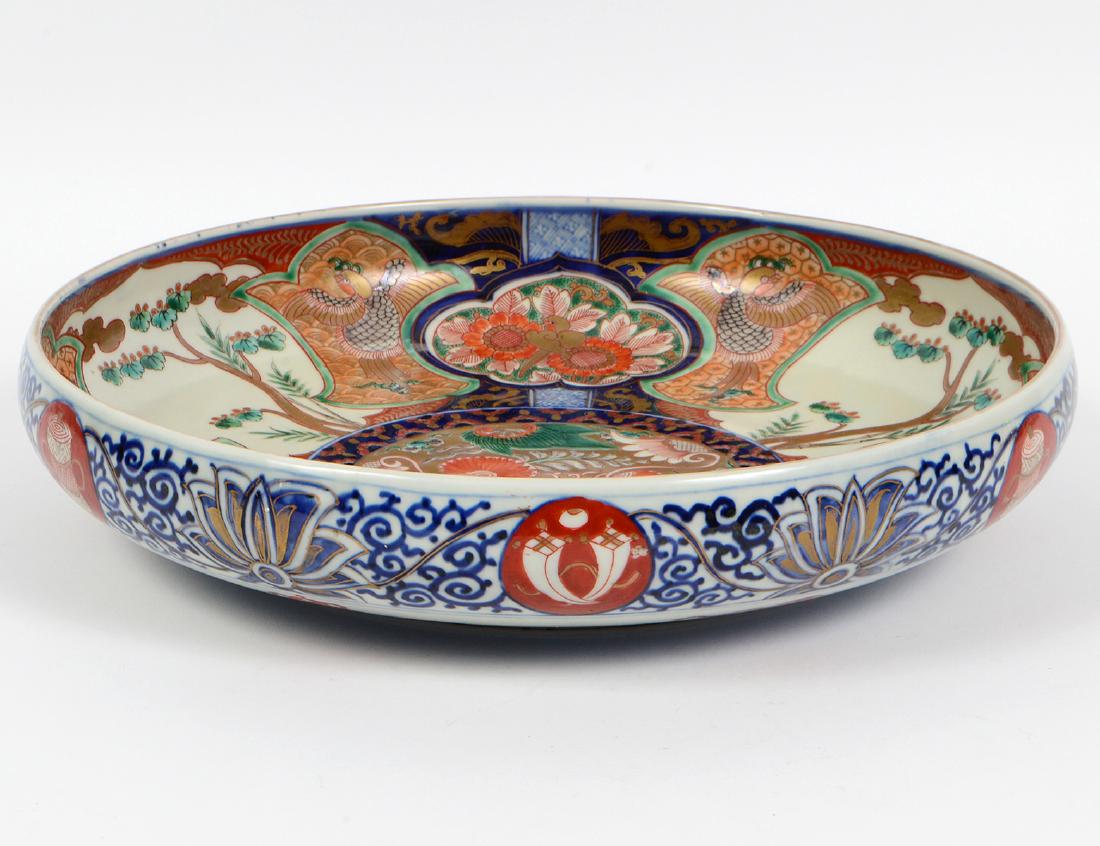 JAPANESE IMARI PORCELAIN BOWL (1 of 3)