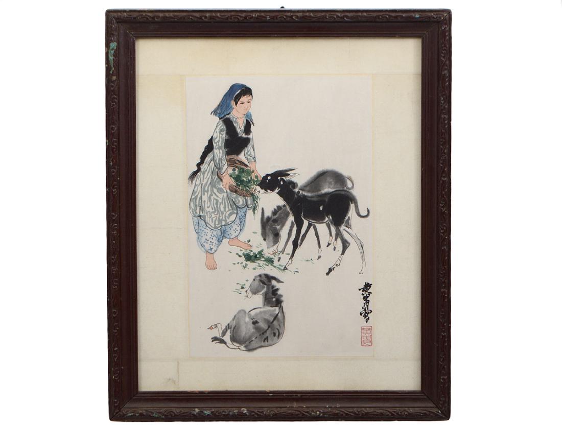 CHINESE PAINTING BY WONG CHOW (1925-1997) (1 of 6)