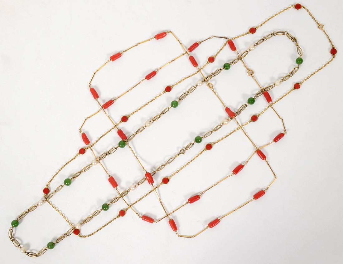 GROUP OF FOUR LADIES NECKLACES (1 of 5)