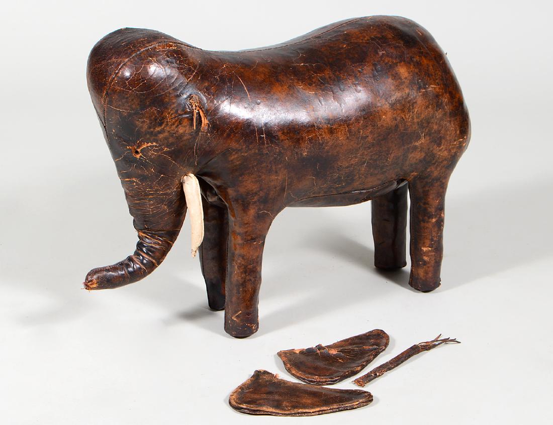 ABERCROMBIE LEATHER ELEPHANT (1 of 5)