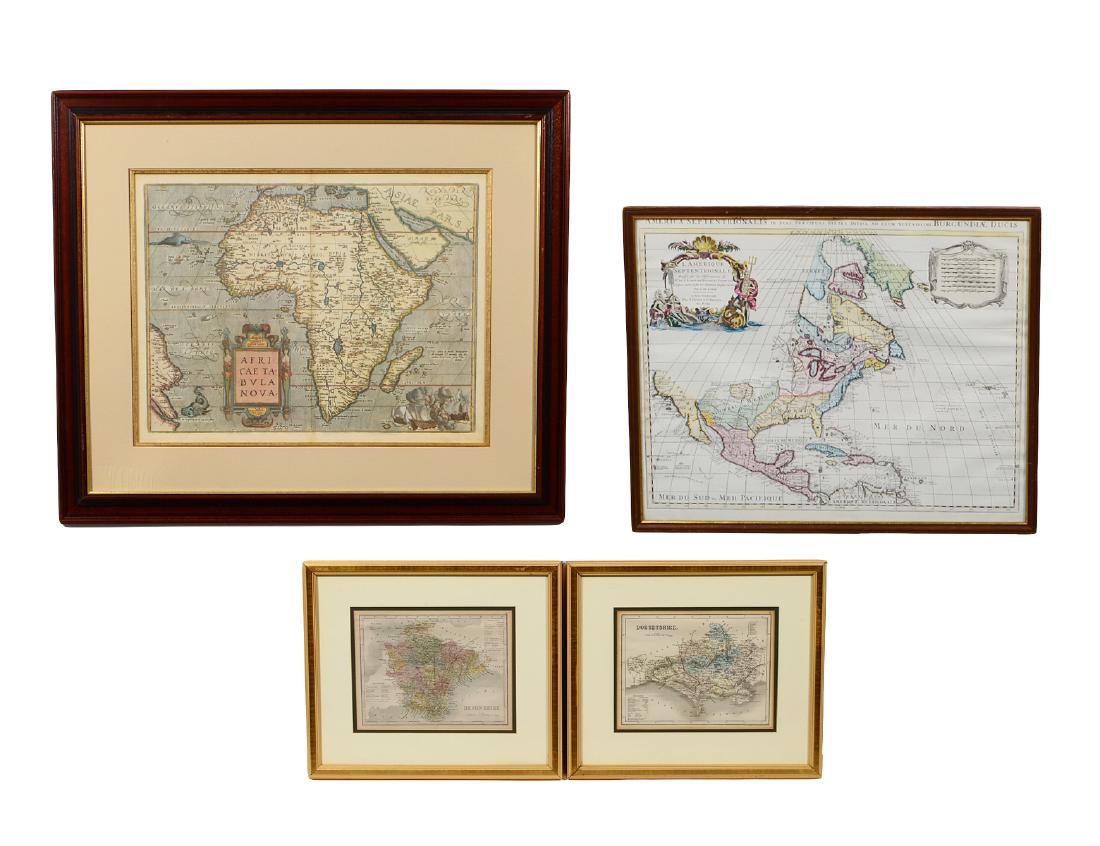 FOUR EUROPEAN MAPS (1 of 5)