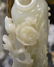 FINE CHINESE WHITE JADE COVERED URN - 12