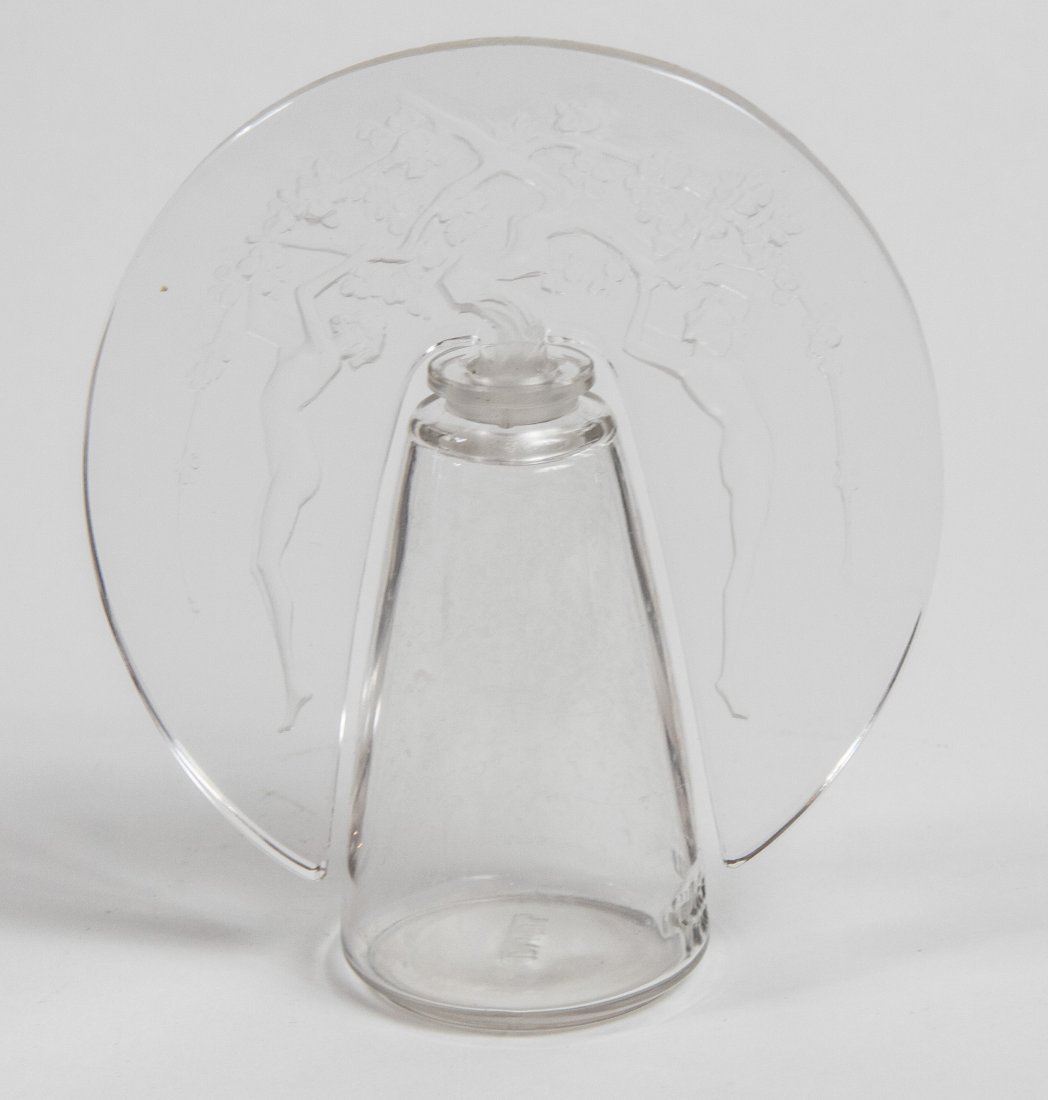 LALIQUE ALEURS AMESA GLASS PERFUME BOTTLE (1 of 8)