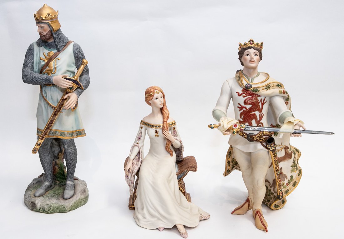 THREE CYBIS PORCELAIN FAIRY TALE FIGURES (1 of 10)