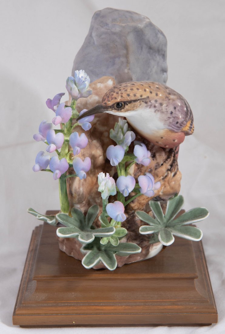 TWO PR. OF ROYAL WORCESTER DOROTHY DOUGHTY BIRD GROUPS (1 of 10)