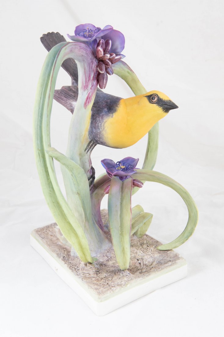 PAIR OF ROYAL WORCESTER DOROTHY DOTY BIRD GROUPS (1 of 5)