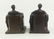 PAIR OFCOPPER FINISH BOOKENDS OF ABRAHAM LINCOLN - 3