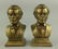 PAIR OF BRASS CAST METAL BUSTS OF ABRAHAM LINCOLN