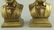 PAIR OF BRASS CAST METAL BUSTS OF ABRAHAM LINCOLN - 3