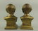 PAIR OF BRASS CAST METAL BUSTS OF ABRAHAM LINCOLN - 5