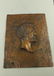 COPPER PLAQUE OF LINCOLN IN PROFILE - 3