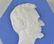 LINCOLN IN PROFILE HEXAGONAL JASPERWARE TILE - 2