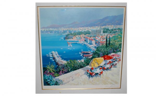 Kerry Hallam, 20th Century, French Riviera, Color