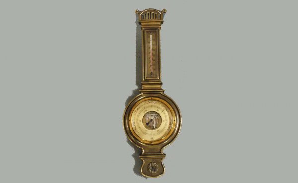 Westwood Germany Brass Wall Barometer in Working O