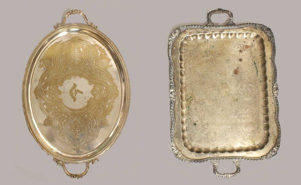Victorian Sheffield Plated Serving Tray