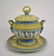 METTLACH SALT GLAZED STONEWARE PUNCH BOWL