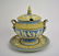METTLACH SALT GLAZED STONEWARE PUNCH BOWL - 2