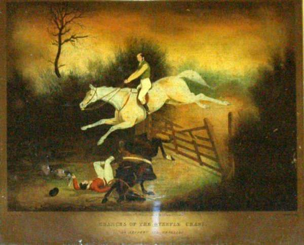 SET OF FOUR ENGLISH SPORTING SCENES (20th Century)