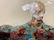 CONTEMPORARY PAINTED CERAMIC ABSTRACT FIGURE - 4
