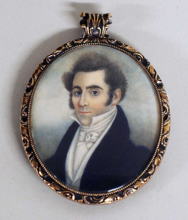 MINIATURE PAINTING ON IVORY