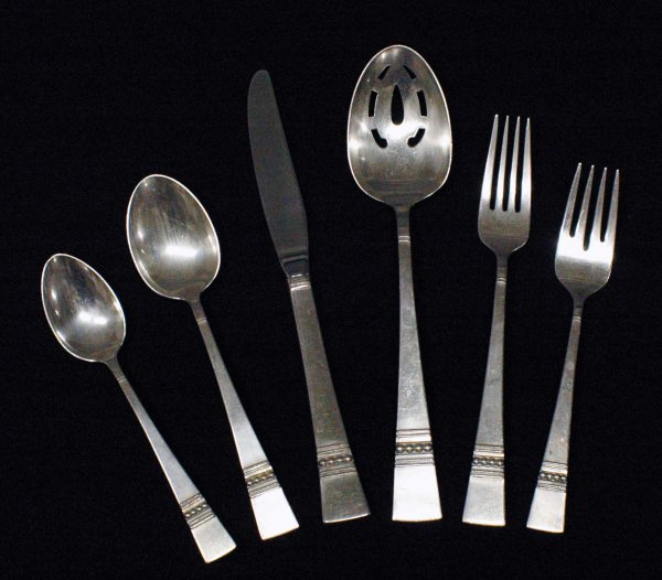 58 PC STERLING SILVER PART FLATWARE SET