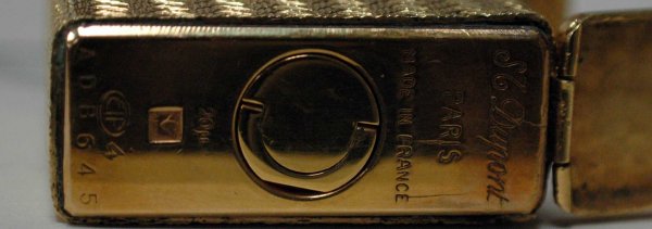 18K YELLOW GOLD DUPONT LIGHTER - 4