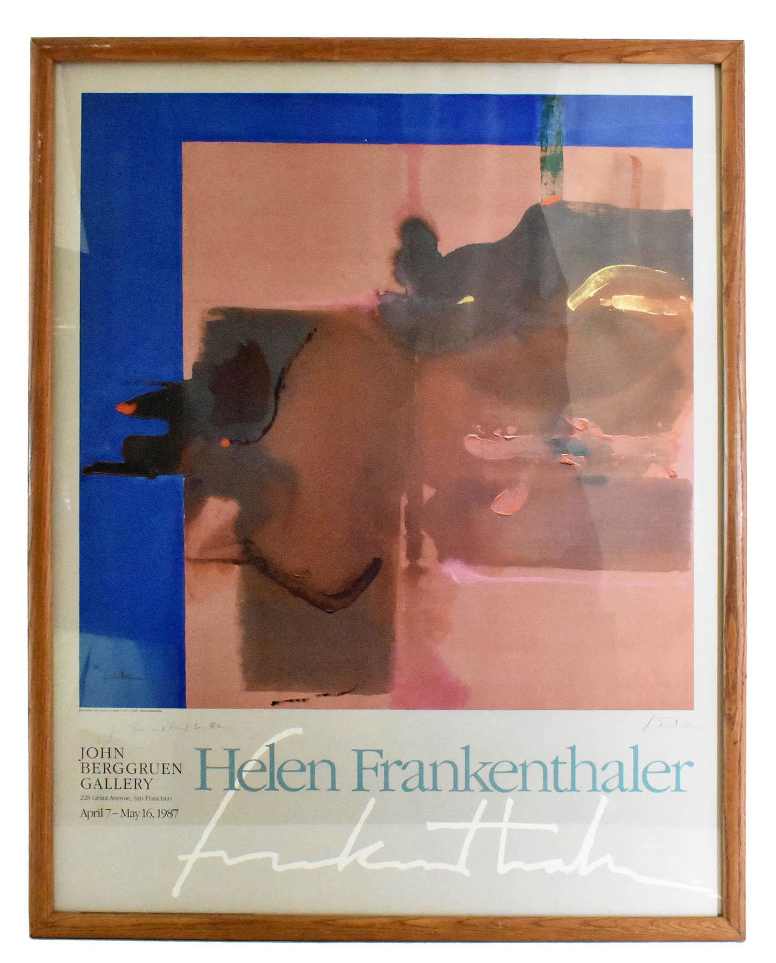 HELEN FRANKENTHALER (American) (1 of 4)