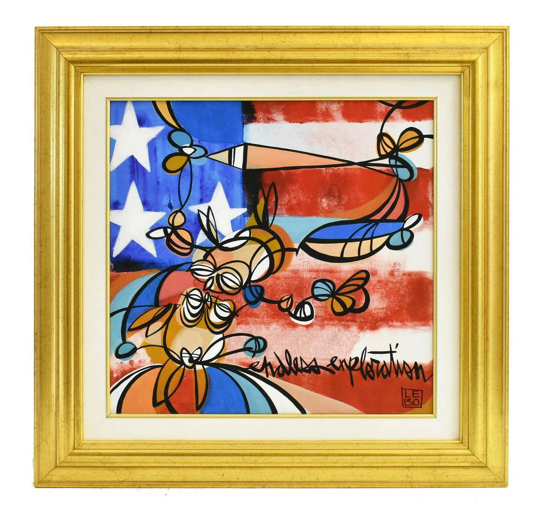 DAVID LE BATARD (Lebo) (French. 20th Century) (1 of 6)