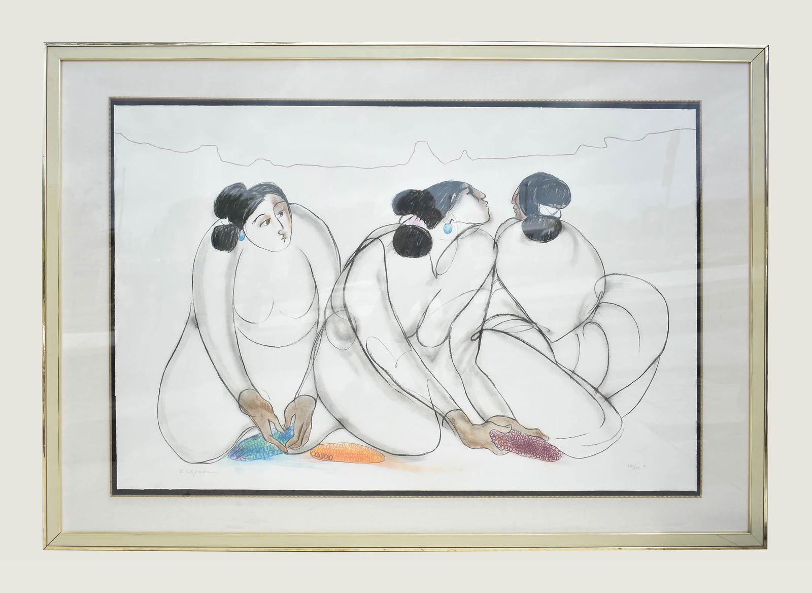 RUDOLPH CARL GORMAN (American. 1931-2005) (1 of 6)