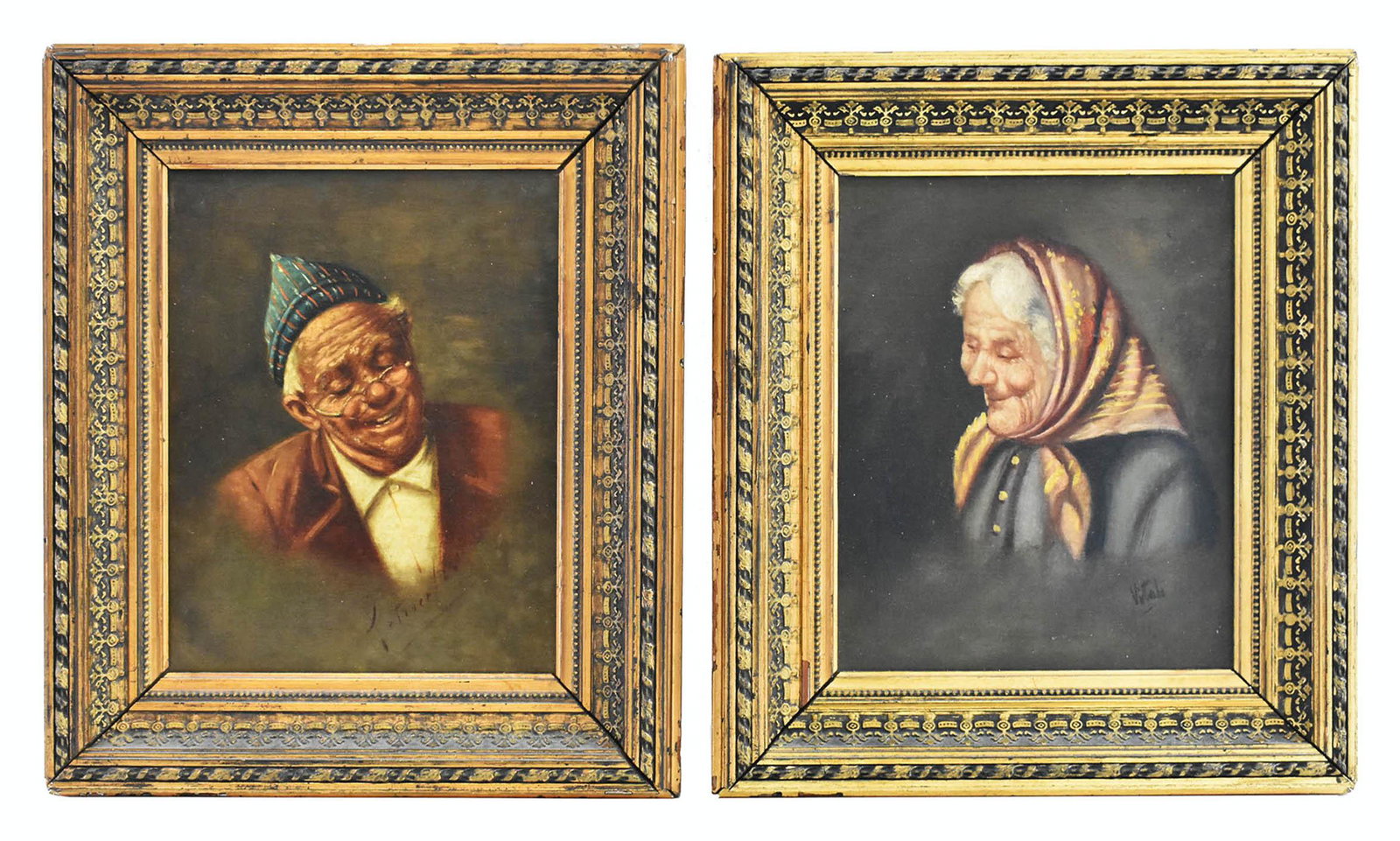 FERRUCCIO VITALE, PR. GERMAN PORTRAITS, PEASANT COUPLE (1 of 5)