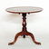 151: QUEEN ANNE STYLE MAHOG TILT TOP TRIPOD TABLE