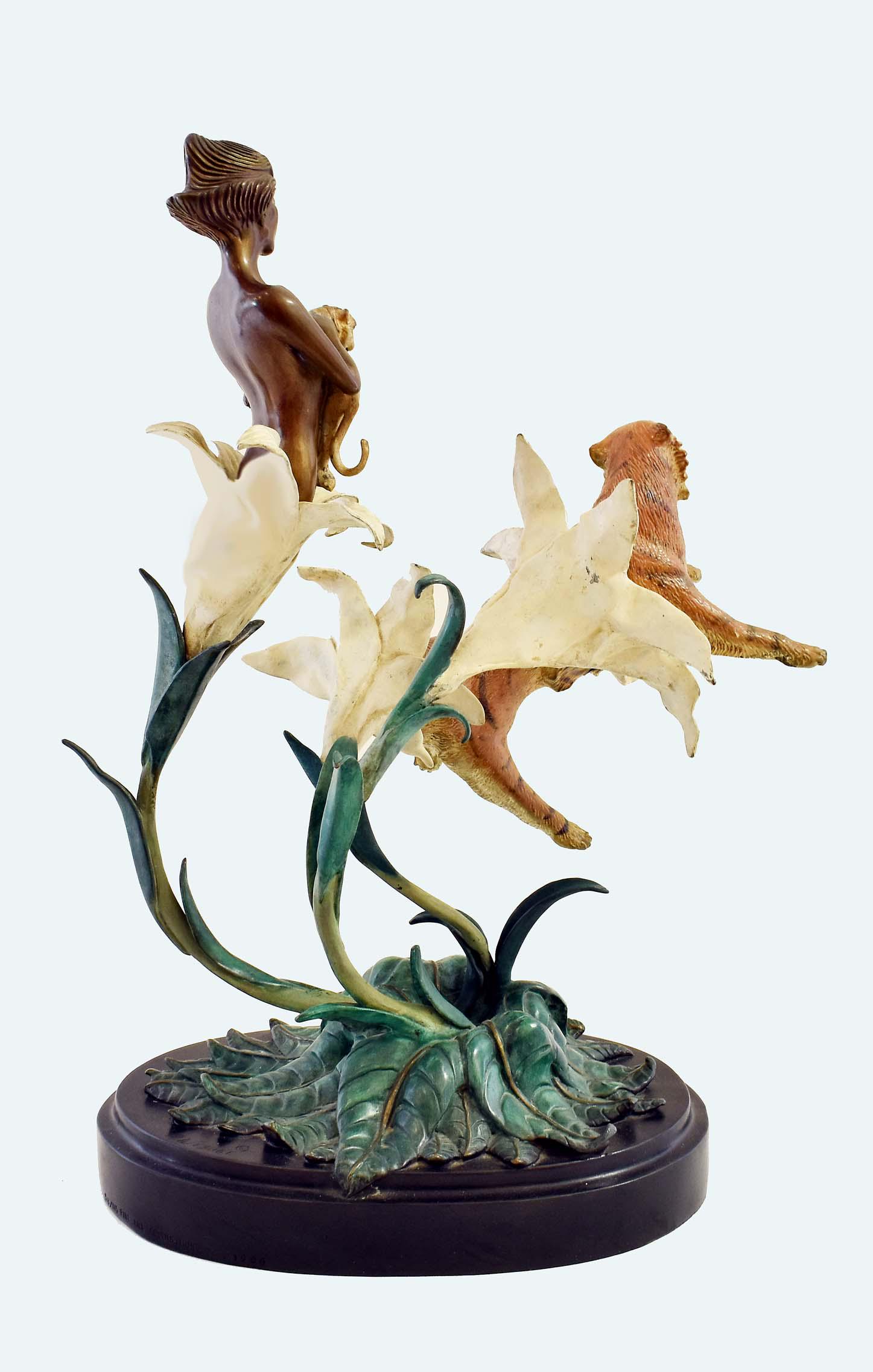 PAUL WEGNER (Amer. 2Oth Cent.) BRONZE SCULPTURE (1 of 7)