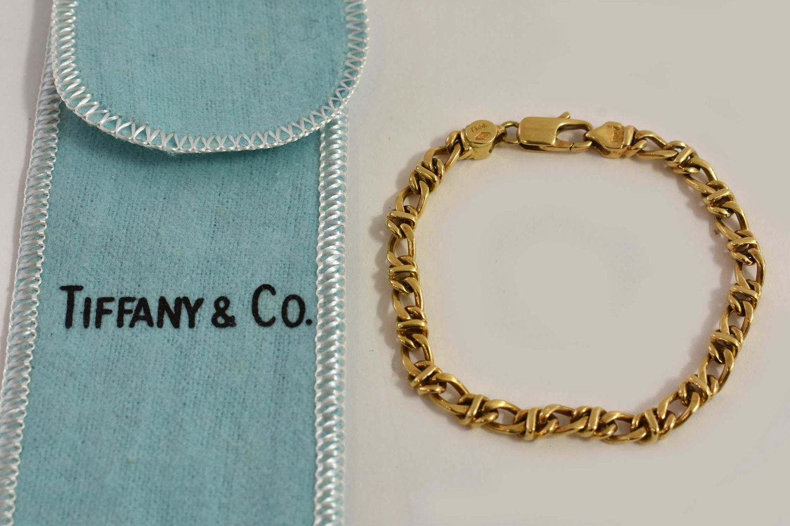 TIFFANY & CO. 18KT. GOLD BRACELET (1 of 4)