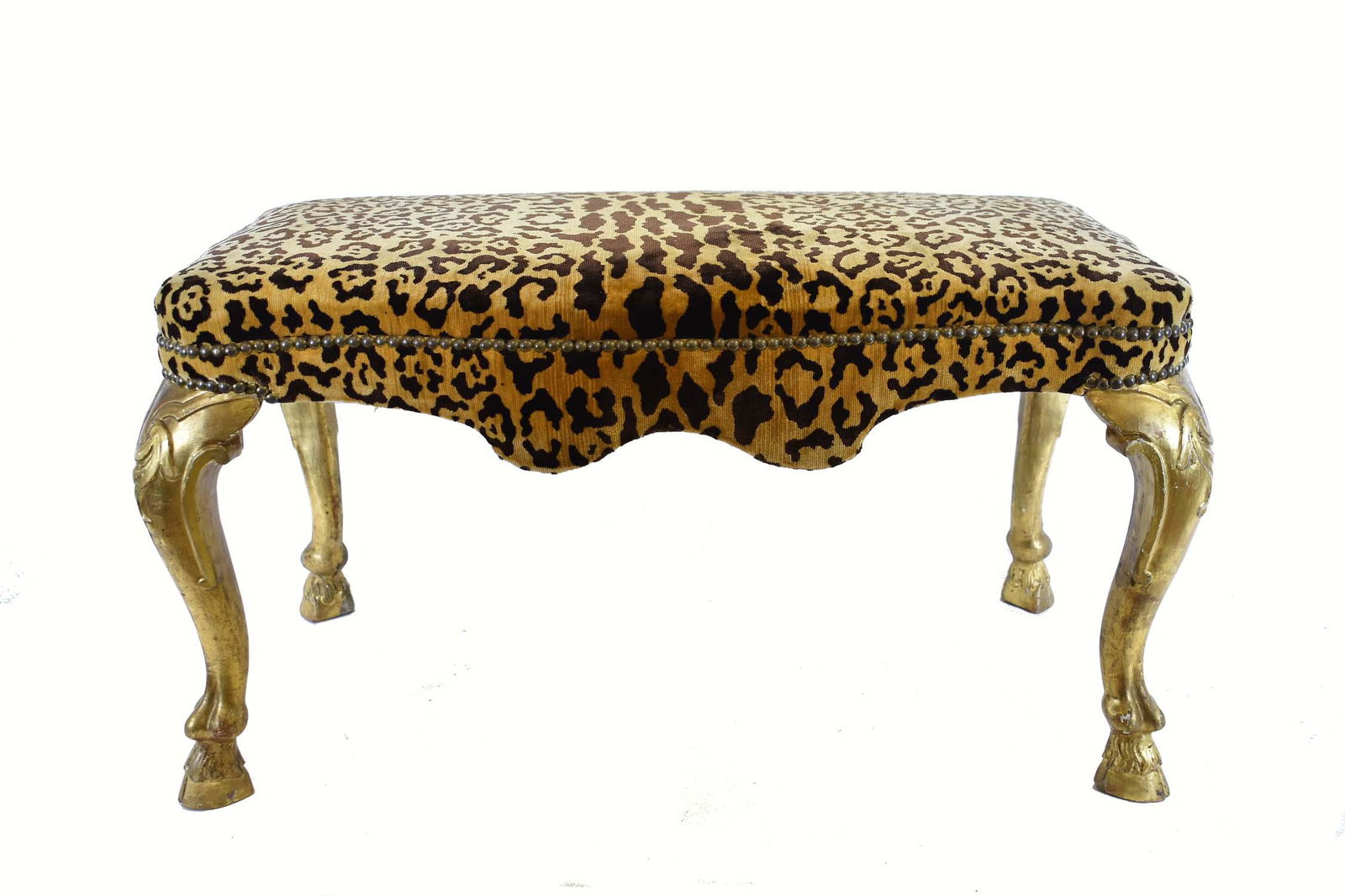 ENGLISH GILTWOOD WINDOW SEAT (1 of 6)