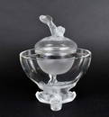 LALIQUE COLORLESS GLASS IGOR CAVIAR BOWL