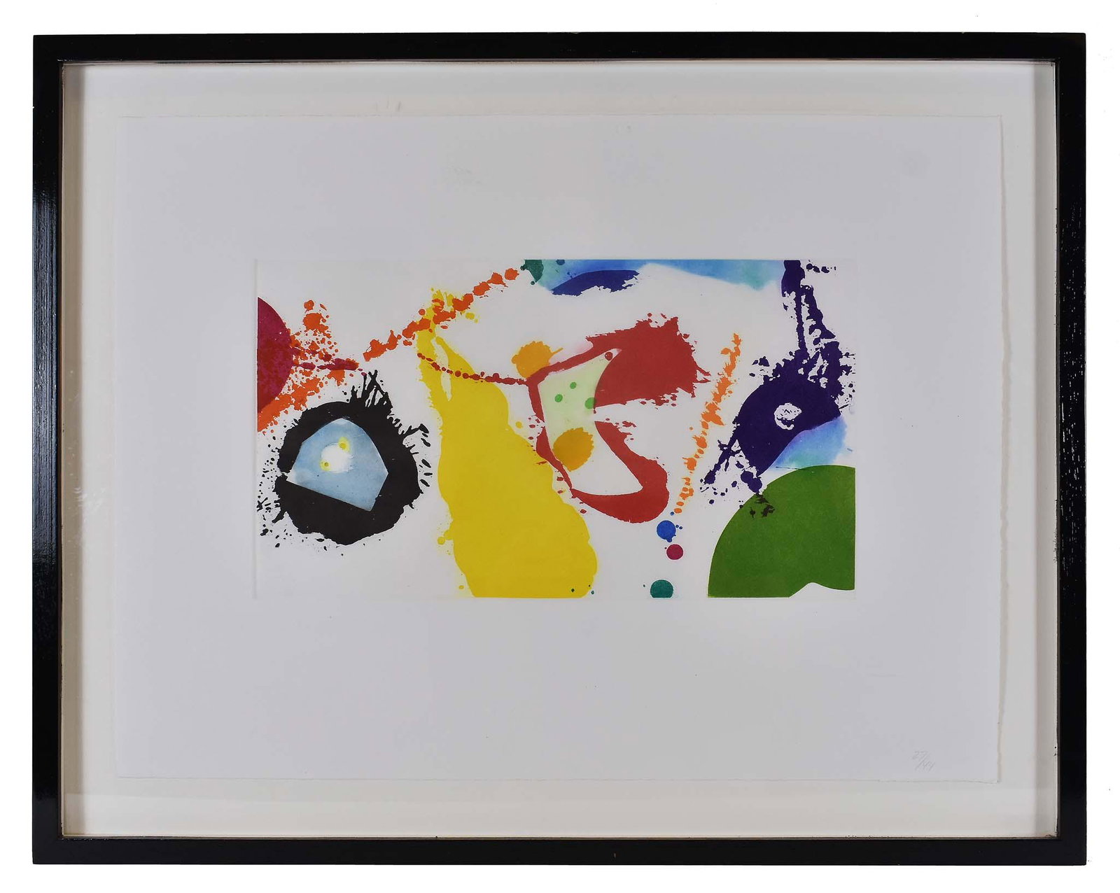 SAM FRANCIS (American. 1923-1994) PRINT (1 of 5)